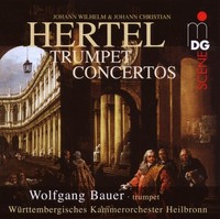 Johann Wilhelm Hertel (1727-1789): Trompetenkonzerte Nr.1-3 - - (Sacd / J)
