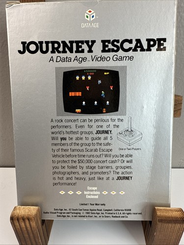 Journey Escape (Atari 2600 Spiel) komplett in Box CIB Cartridge Cart Manual, Cat! - Bild 6 von 7
