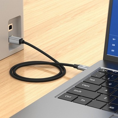 Fast Speed USB Type C to USB B Cable for Efficient Printing and Controller