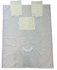 Vintage 70's Handmade Crib Sheets