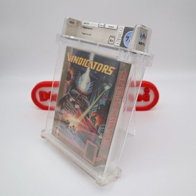 NES Nintendo VINDICATORS - WATA GRADED 7.5 A+! NEW & Factory Sealed with H-Seam!