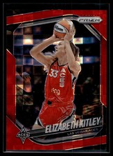 Elizabeth Kitley 2025 Panini Prizm WNBA Red Pandora Prizm Card /199 #41