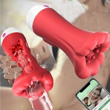Automatic Handsfree Male Masturbater Cup Stroker Pocket-Pussy Toy Men Lubricants