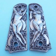 Original M1911 A1 Solid Pewter Magwell American Beauty Grips