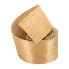 3" x 25 ft Wood Edge Banding, Pre-Glued Iron on Edging Strip, Cherry