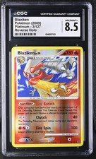 CGC 8.5 NM/MINT+ Blaziken 3/127 Platinum Reverse Holo Pokemon Card on eBay