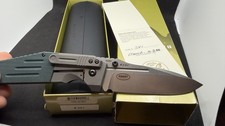 Rare Benchmade 7505-132 MLK Sibert Gold Class Pocket Knife