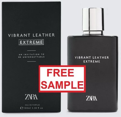 Zara Vibrant Leather Extreme Eau Parfum 100ml Perfume Fragrance Elixir Men Man