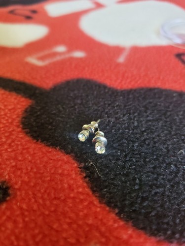 Clear Stone Earrings Studs