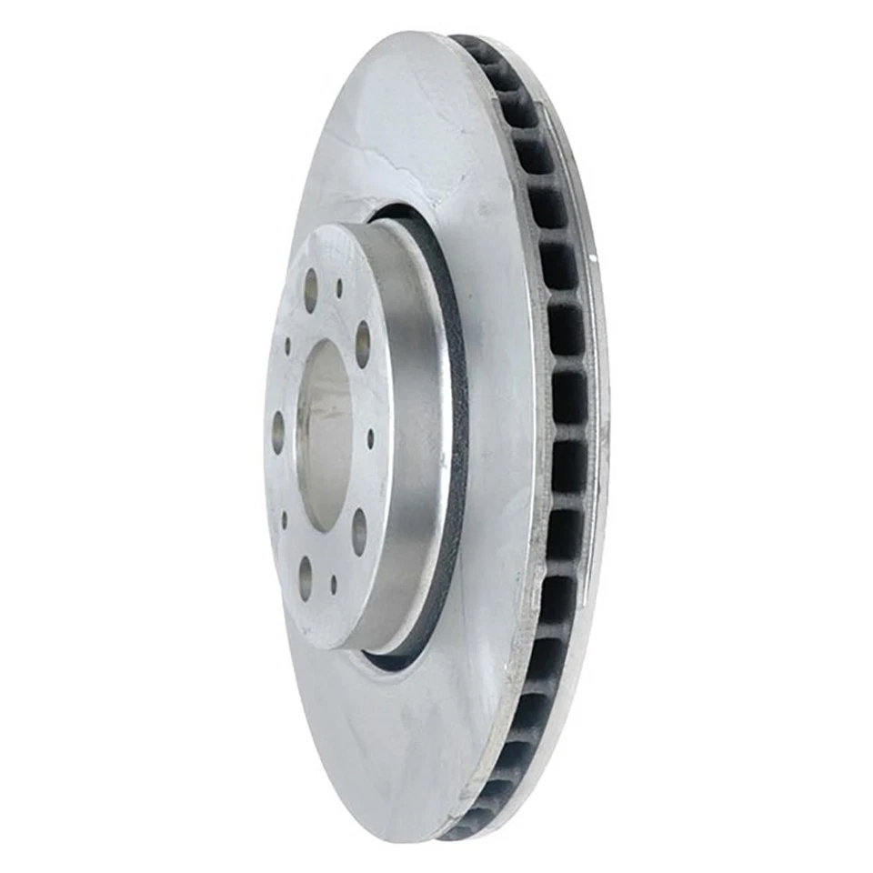 Kit dianteiro rotores de freio + pastilhas metálicas e ferragens para 2001-2007 Volvo S60 - Imagem 3 de 4