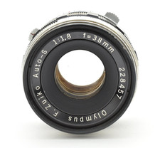     Exc Olympus F.Zuiko Auto-S 38mm f1.8 Lens for Pen F FT FV Lens JAPAN 2585941