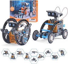 Toys for Ages 8-13,12 in 1 Stem Project Solar Robot Toy for 10 Years Old Autism