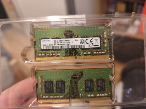 2x Samsung 8GB 1Rx8 3200MT/s SA1 11 SO-DIMM DDR4 Laptop RAM Modul 2x8GB 16GB