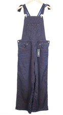 Diesel Bady-NE 0681S Damen Overall S Breit Blau Stretch Baumwolle Latzhose