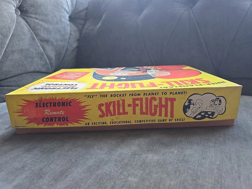 Vtg 1961 Tarco Toys Board Game Inter-Planetary Skill-Flight Space Game - Rare - Image 4 of 4