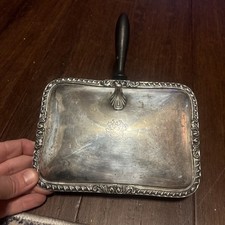 EPCA Bristol Argent 28 VINTAGE Silverplate Silent Butler Crumb Catcher