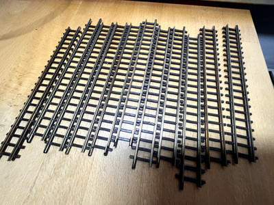 BEMO  4281 000 Standard gerades Gleis 10 Stück 162,3 mm in OVP H0m HOm 1:87
