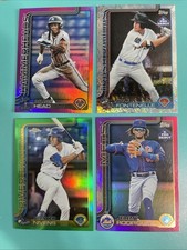 2025 Topps Pro Debut 4 Card Serial Numbered Lot. Future Stars!!