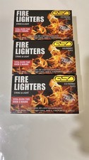 Fire Lighters Strike & Light Eco Friendly  Odourless Starter & Match 60 starter 0.20 per lighter
