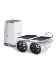 Solar Security Camera Wireless Outdoor, S1 Pro 2-Cam Kit, Solar 2-Cam Kit