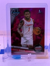 2023-24 Bowman Chrome University Pink Refractor #30 Jamal Shead