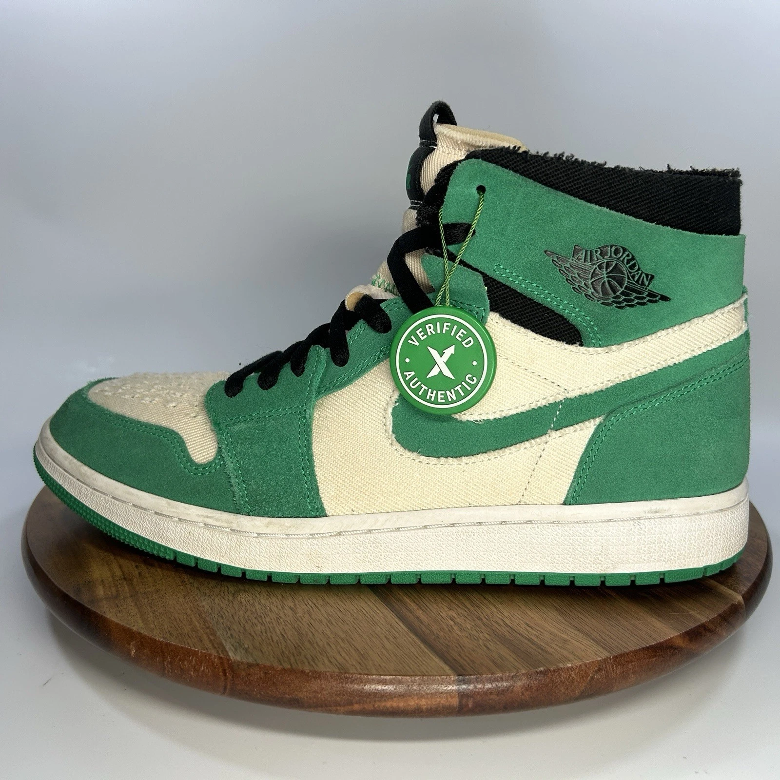 Scarpe Nike Uomo Air Jordan 1 Zoom Comfort Stadium Verde Decostruite Taglia 10 5