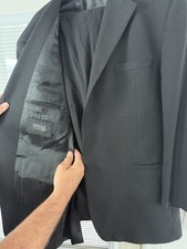 Versace Classic V2, 2 Piece Men's Suit, Chest Size 48, Regular Fit, Black