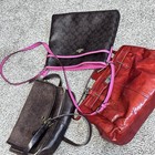 Coach Handbag Shoulder Bag Lot of 3 Vintage To Now Damaged Repair Restore PARTS