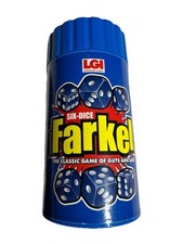 Farkle Dice Game In Tube. 100 Complete With Full Score Pad.