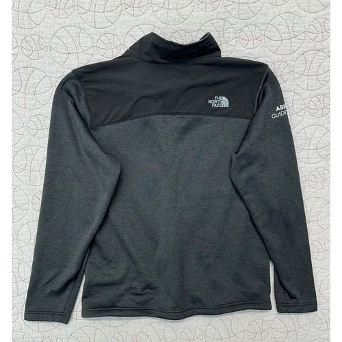 The North Face Full Zip Fleece Gray Black NF0A3LH6 / Mens Large Far North Fleece image 3