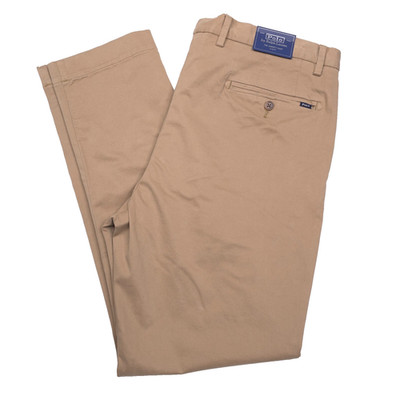 Polo Ralph Lauren Jarrett Slim Sateen Chino Pants Mens 36 X 32 Khaki Brown