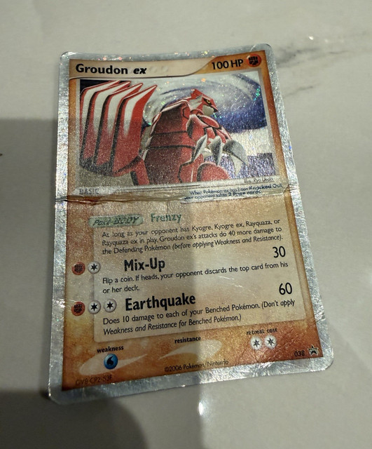 Groudon ex (Nintendo Black Star Promos)