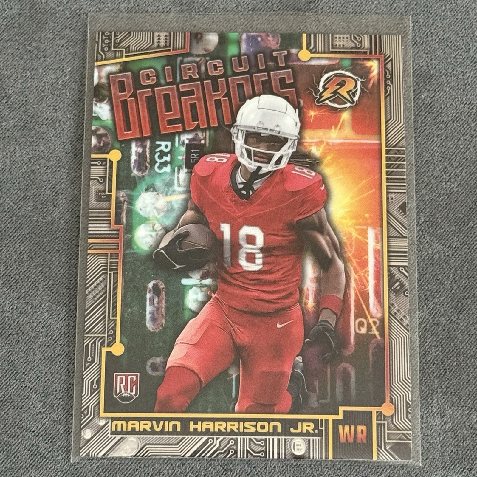 Marvin Harrison Jr. - 2024 Topps Resurgence Circuit Breakers #CB-1 Refractor RC