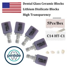 C14 Dental Glass Ceramic Blocks Inlab Blocks CAD/CAM CEREC Milling Blocks HT-C1