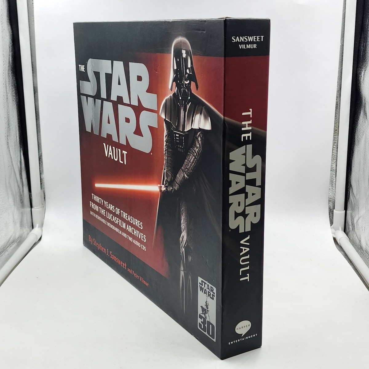 The Star Wars Vault Book w/ Removable Memorabilia & Audio Discs | eBay