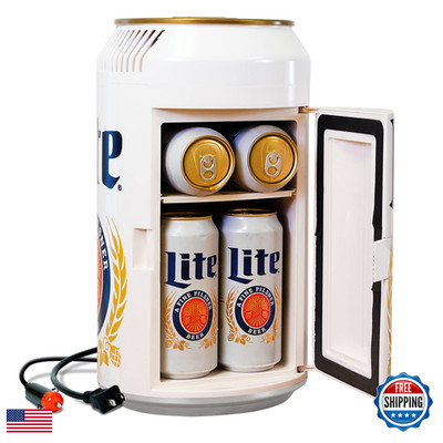 Koolatron Miller Lite 8 Can Thermoelectric Mini Fridge 5.4 L/ 5.7 Quarts