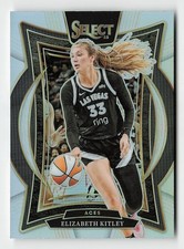 2025 Panini Select WNBA #63 Elizabeth Kitley Silver Prizms