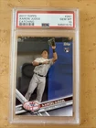 2017 TOPPS AARON JUDGE PSA 10 Gem Mint #287 ROOKIE Card RC Catching