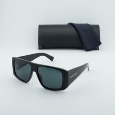 Saint Laurent SL832 001 Shiny Black/Grey 57-15-135 Sunglasses New Authentic