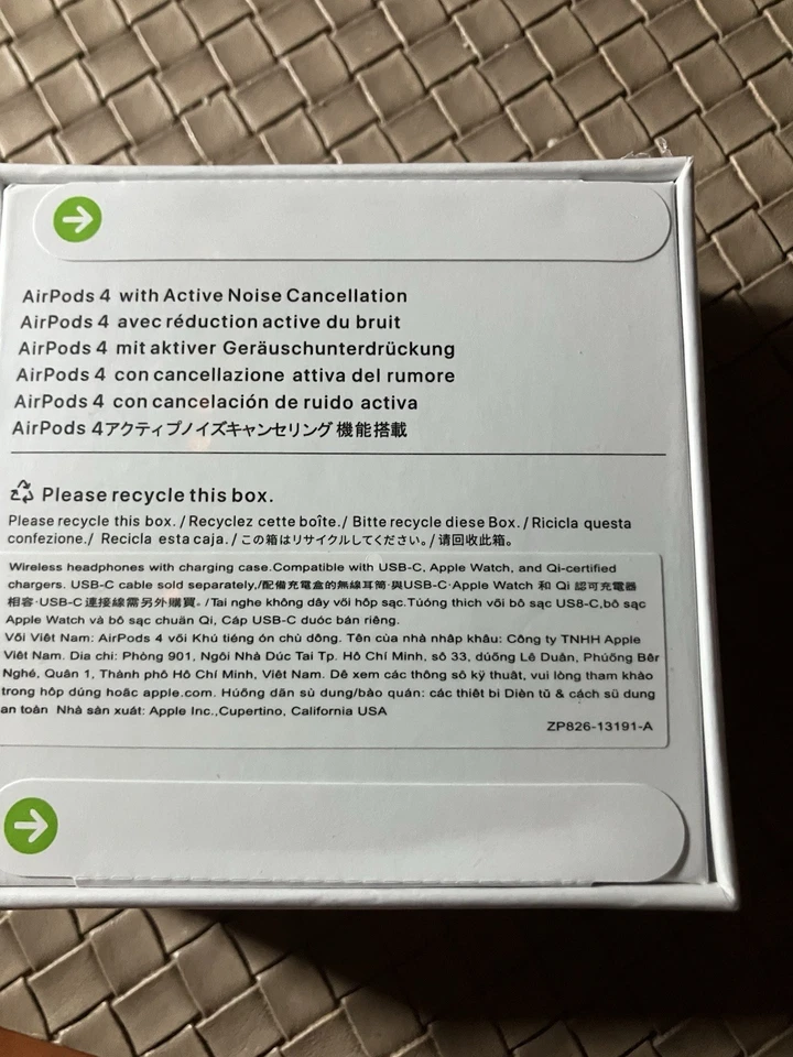 Apple AirPods 4 AirPods Bluetooth® Stereo Weiß Ladecase, Schweißresistent - Bild 4 von 4