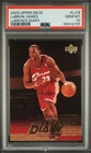 Graded 2003 Upper Deck LeBron James #LJ14 LeBron's Diary Rookie RC Card PSA 10