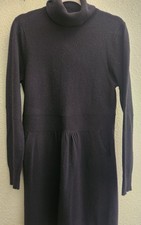 J. Crew Black Dress Long Sleeve With Pockets