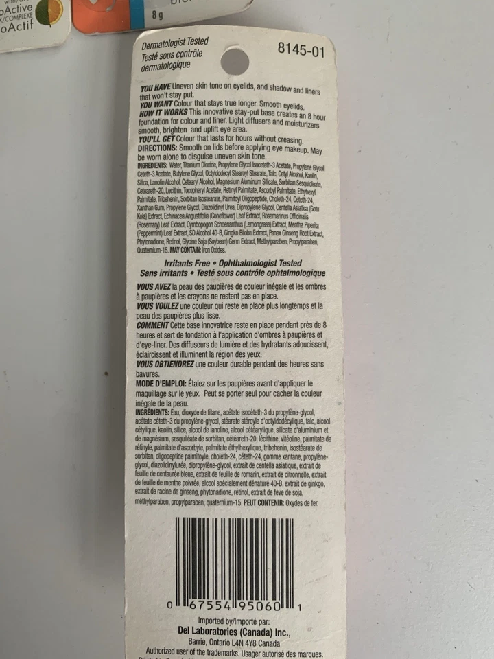 Sally Hansen Healing Beauty Shadow + Liner Grip Primer Up To 8Hrs Lot Of 7 - Image 4 of 4