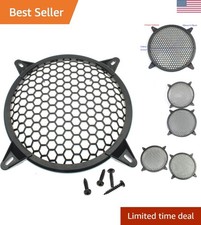 2 Pack 12 Inch Speaker Grills Subwoofer Grill Waffle Grill Guard Protector Co...