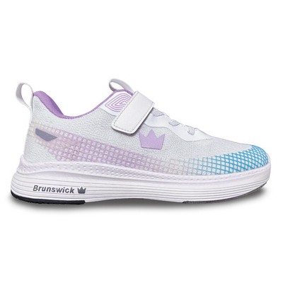Brunswick Youth Girls Strike Zone White/Teal