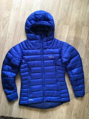Rab Damen Microlight Alpine Daunenjacke, Steppjacke mit Kapuze, Größe S/10