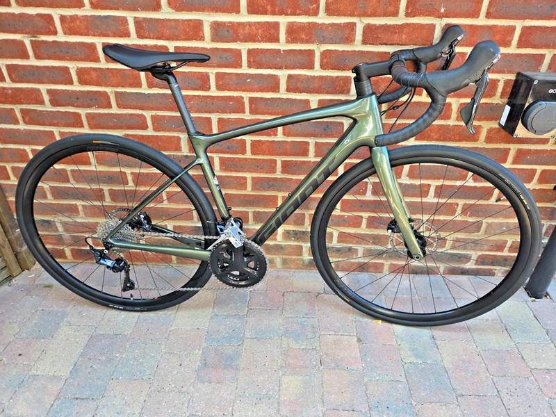 Giant Defy Advanced 1 Moss Green 2021 - size Small