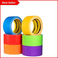 Versatile Fabric Duct Tape 6 Pack - 50MM x 14M Heavy Duty for DIY and More 0.37 per metre