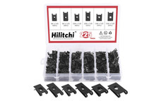 Kit Tuercas U Hilitchi 225 Pzs Fosfato Negro Antióxido Auto