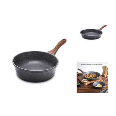 Sensarte Non-Stick Frying Pan 24 cm Swiss Granite Coating Omelette Pan Healthy